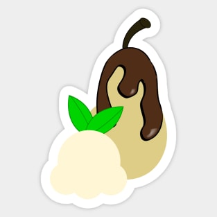 Pears Helene Sticker